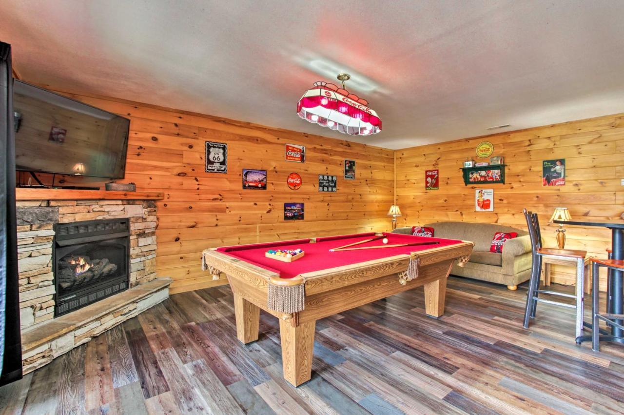 Gatlinburg Mountain Cabin With Grill And Pool Table! Exterior foto