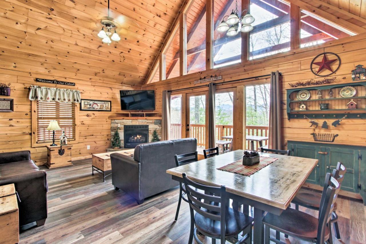 Gatlinburg Mountain Cabin With Grill And Pool Table! Exterior foto